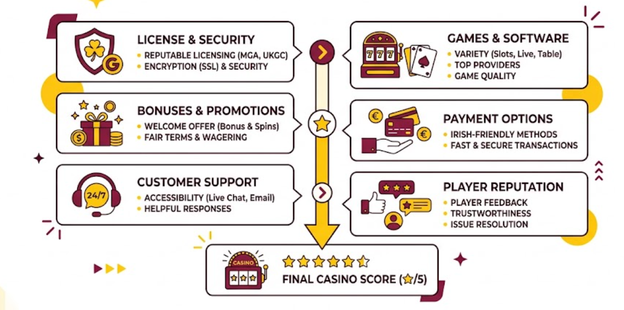 Top 10 online casino sites in Ireland right now